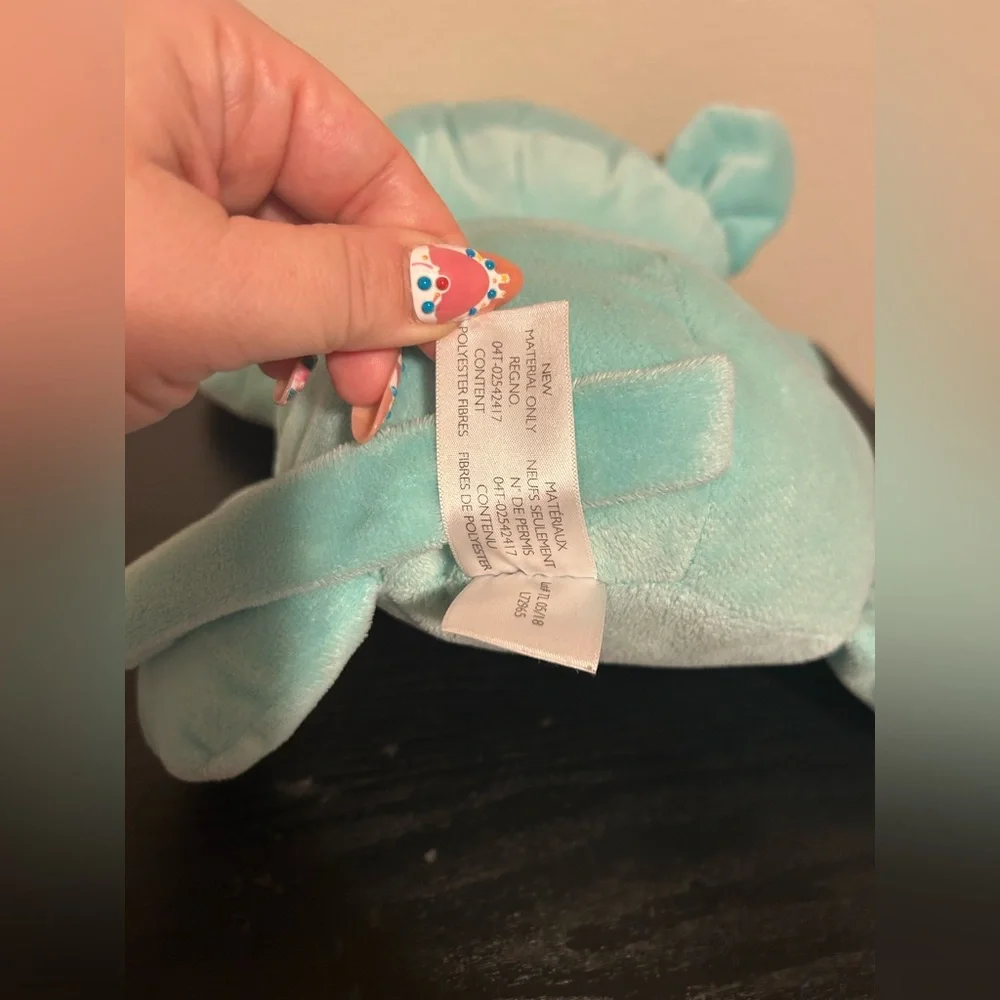 Cute Plush Toy Set - blue stuffy, Rayen & a bird/ chick Squishmallow
